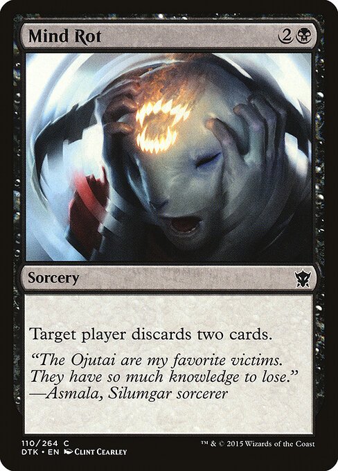 Mind Rot card from DTK #110