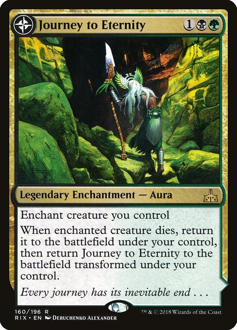 Journey to Eternity card from RIX #160