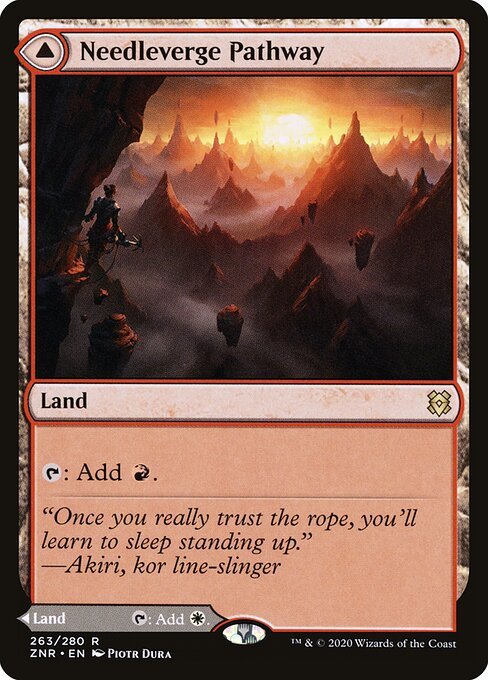 Needleverge Pathway card from ZNR #263