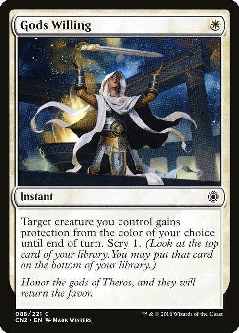 Gods Willing card from CN2 #88