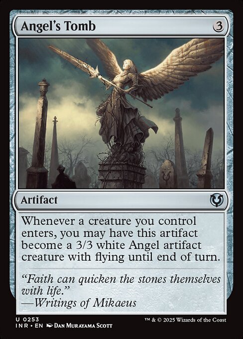 Angel's Tomb card from INR #253
