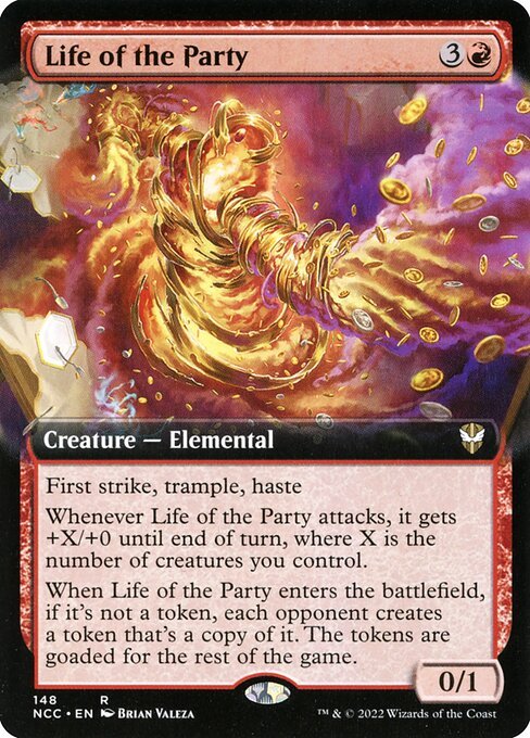 Life of the Party card from NCC #148