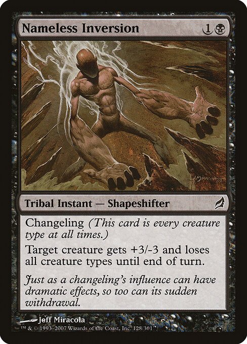 Nameless Inversion card from LRW #128