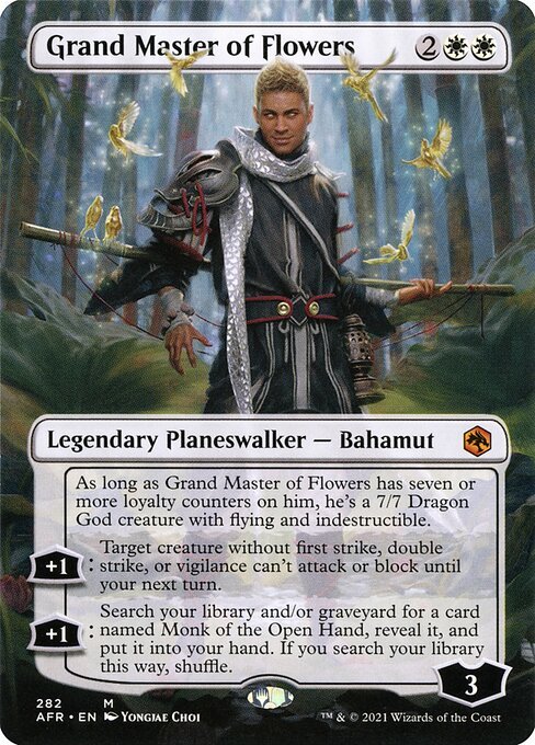 Grand Master of Flowers card from AFR #282