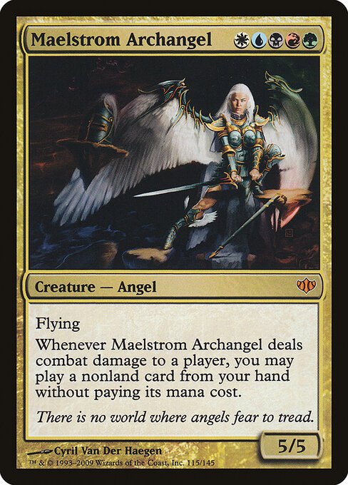 Maelstrom Archangel card from CON #115