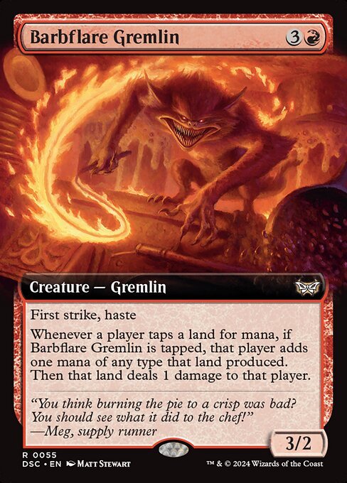 Barbflare Gremlin card from DSC #55