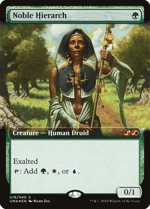 Noble Hierarch card from UMA-BT #U18