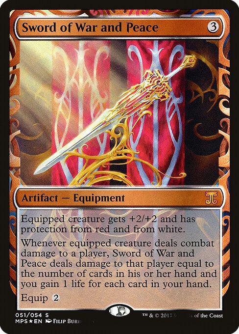 Sword of War and Peace card from MPS #51