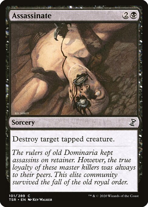Assassinate card from TSR #101