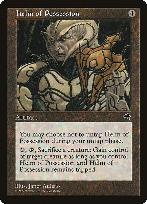 Helm of Possession card from TMP #291