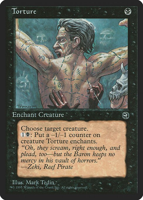 Torture [Version 2] card from HML #59