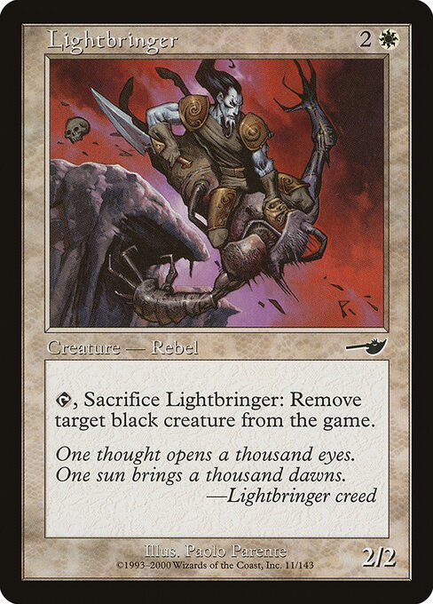 Lightbringer card from NMS #11