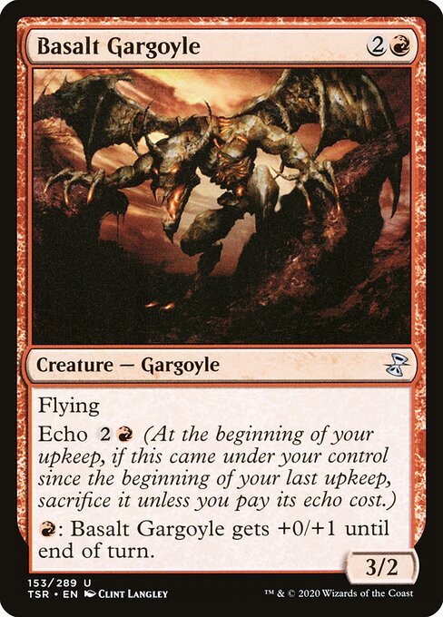 Basalt Gargoyle card from TSR #153
