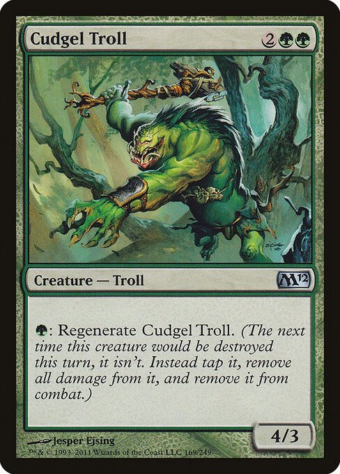Cudgel Troll card from M12 #169