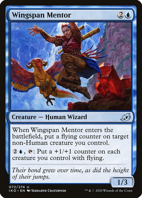 Wingspan Mentor card from IKO #72
