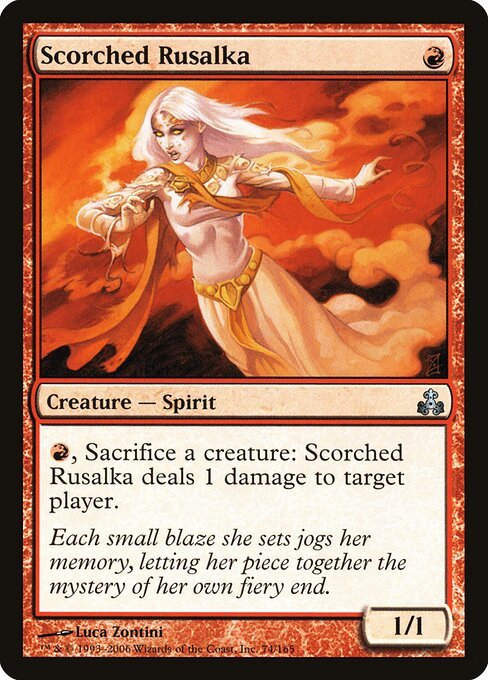 Scorched Rusalka card from GPT #74