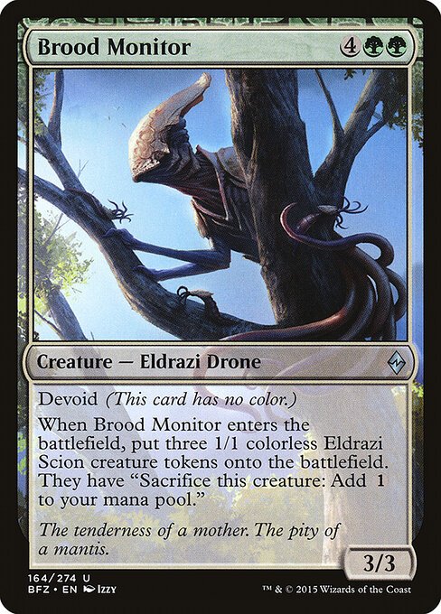 Brood Monitor card from BFZ #164