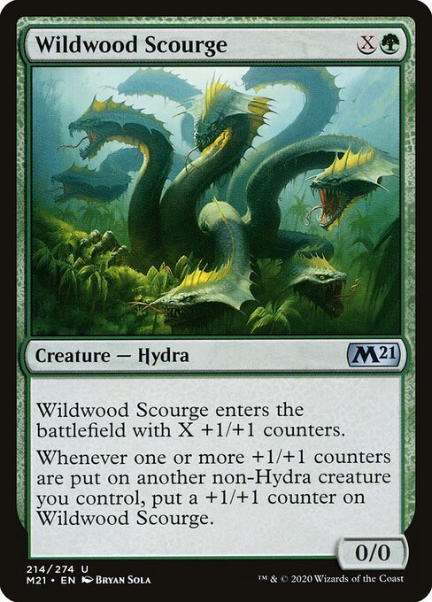 Wildwood Scourge card from M21 #214