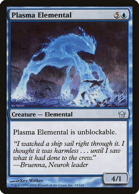Plasma Elemental card from 5DN #34