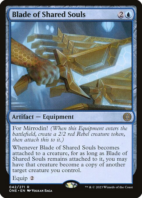 Blade of Shared Souls card from ONE #42