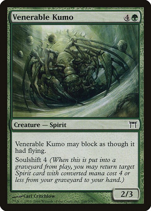 Venerable Kumo card from CHK #248