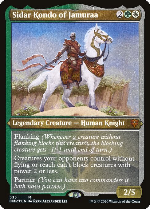Sidar Kondo of Jamuraa card from CMR #535