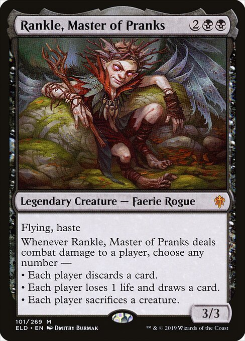 Rankle, Master of Pranks card from ELD #101