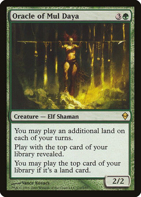 Oracle of Mul Daya card from ZEN #172