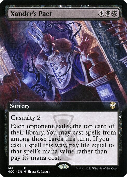 Xander's Pact card from NCC #144