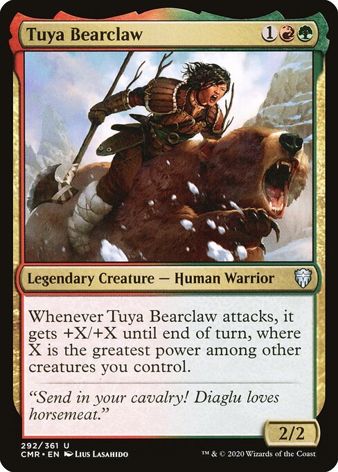 Tuya Bearclaw card from CMR #292