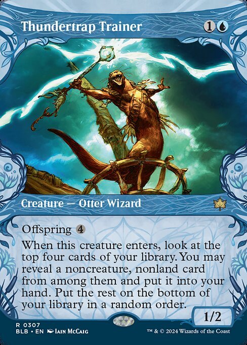 Thundertrap Trainer card from BLB #307