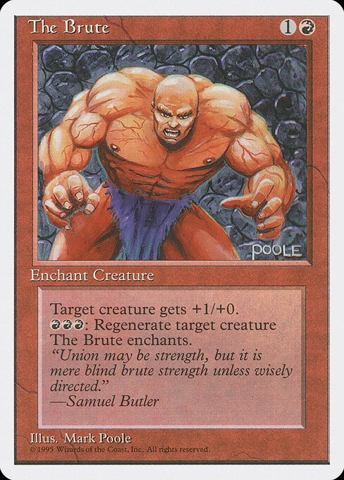 The Brute card from 4ED #product-1951