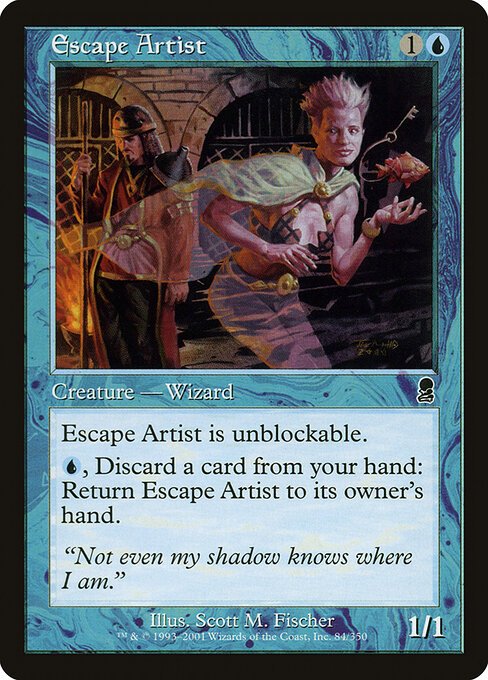 Escape Artist card from ODY #84