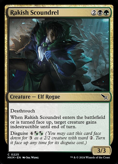 Rakish Scoundrel card from MKM #225