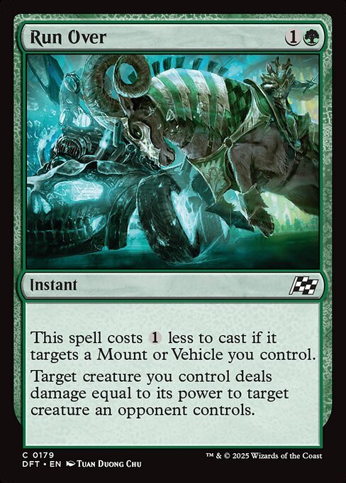 Run Over card from DFT #179