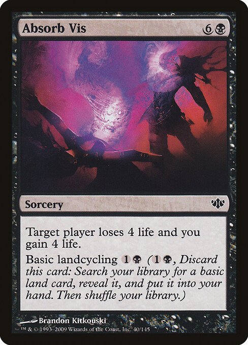 Absorb Vis card from CON #40
