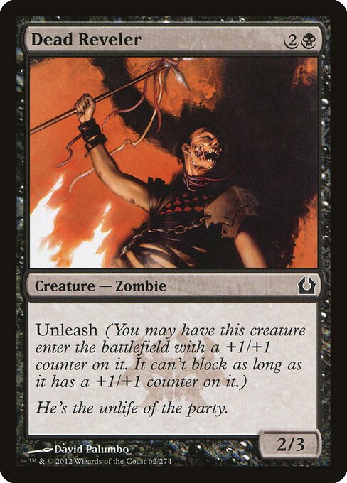 Dead Reveler card from RTR #62