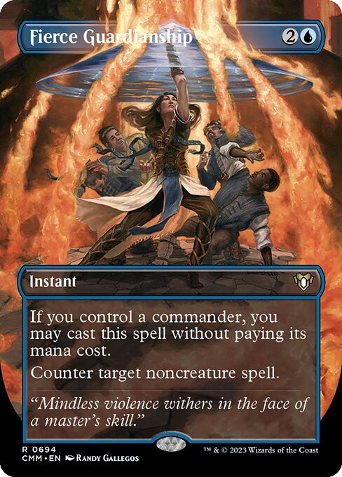 Fierce Guardianship card from CMM #694
