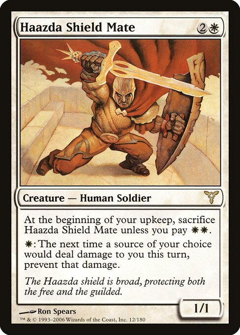 Haazda Shield Mate card from DIS #12