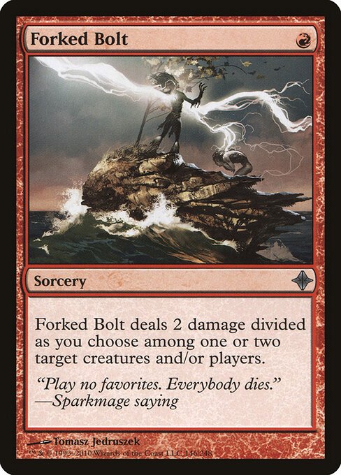 Forked Bolt card from ROE #146