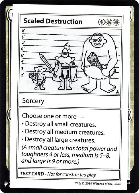 Scaled Destruction card from CMB1 #12
