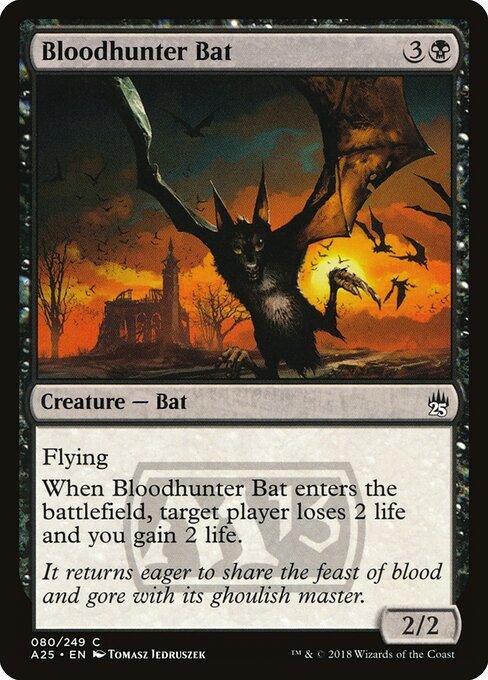 Bloodhunter Bat card from A25 #80