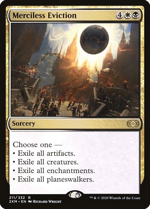 Merciless Eviction card from 2XM #211