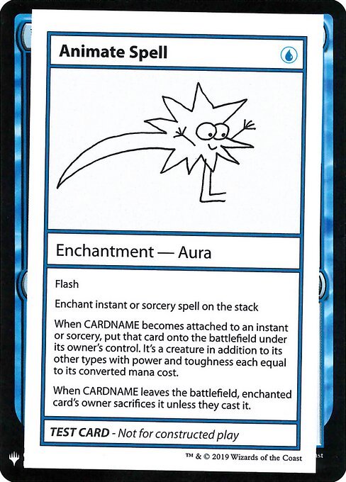 Animate Spell card from CMB1 #16