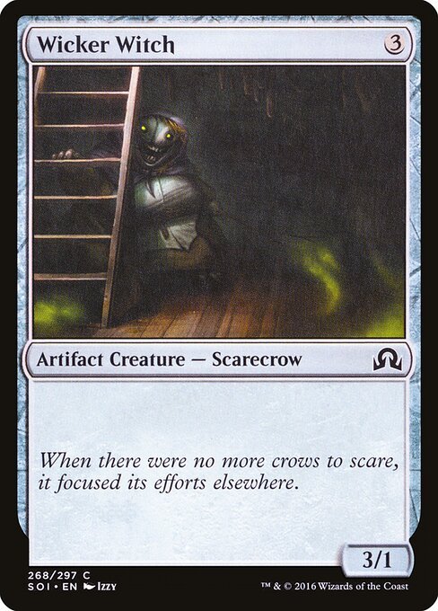 Wicker Witch card from SOI #268