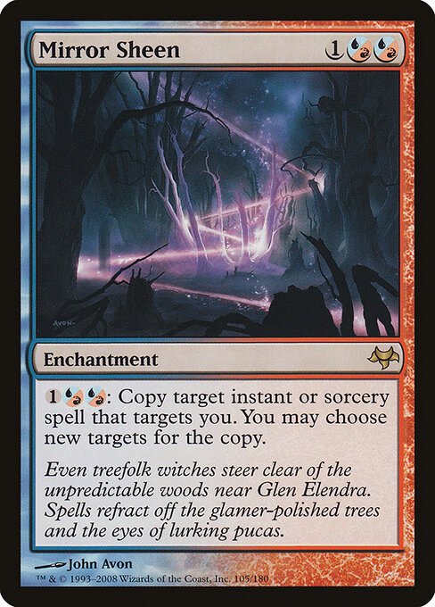 Mirror Sheen card from EVE #105