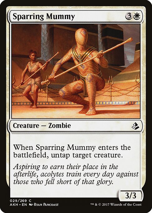 Sparring Mummy card from AKH #29