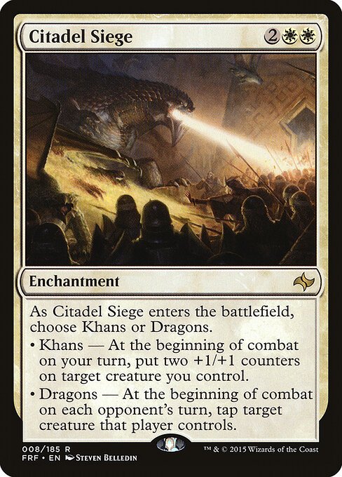 Citadel Siege card from FRF #8