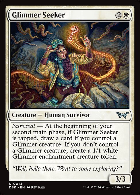 Glimmer Seeker card from DSK #14