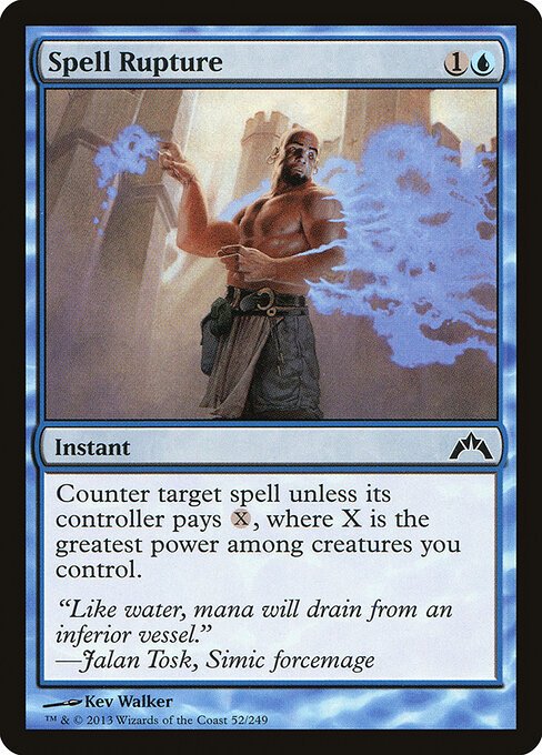 Spell Rupture card from GTC #52